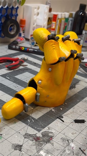 Part 2 of making spring Bonnie costume from movie!￼