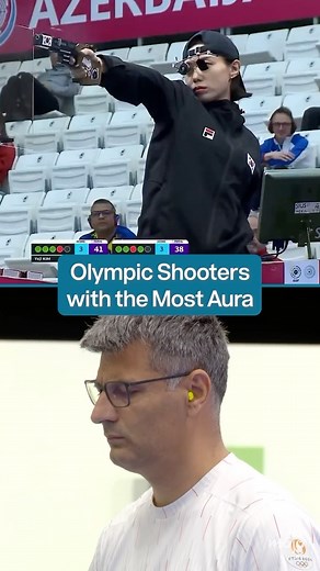 They were locked tf in 🎯 Coolest looking Olympic shooters in Paris 2024 #paris2024 #olympics #parisolympics2024 #kimyeji #yusufdikeç | WatchMojo
