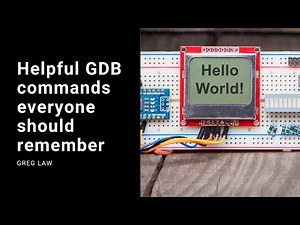 Helpful GDB commands