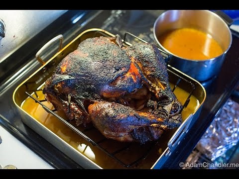 How to Slow-Roast & Brine a Frozen Turkey