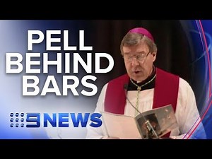 Cardinal Pell spends first night behind bars | Nine News Australia