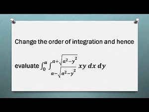 MA25C01-Applied Calculus | MA3151 | Double Integration | Change the order of integration in Tamil