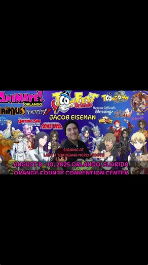 Jacob Eiseman at Animate Orlando: Must-See Adventures
