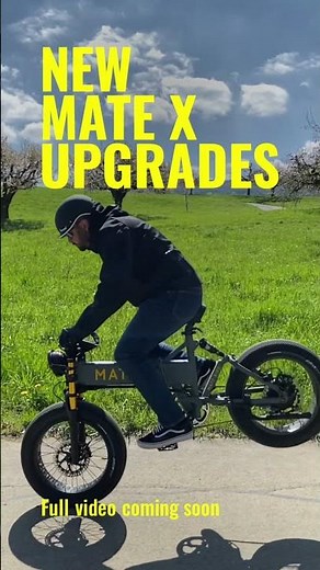 MATE X Bike upgrades for 2023 - how many did you see? #matex #ebike