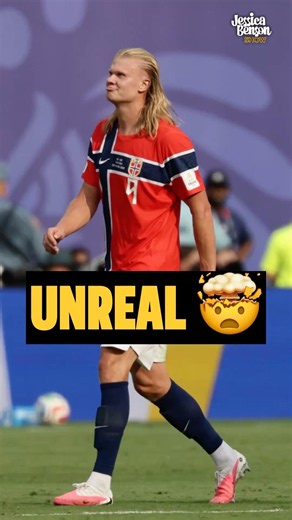 Haaland is not real 😳