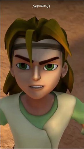 Humanly speaking, it was impossible to defeat this giant | Superbook
