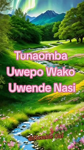 Tunaomba Uwepo Wako Uende Nasi