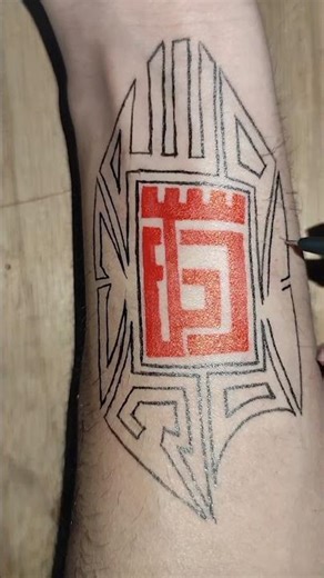 “Clean & Sharp Pen Tattoo — Perfect Lines!”#CleanTattoo #PenSketch #ArtCreator