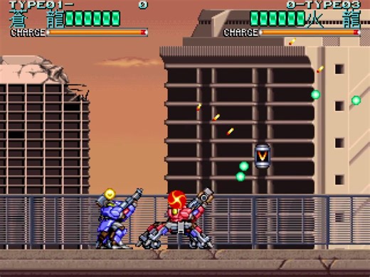 小时候很喜欢的一款街机射击游戏 狼牙 1992 Wolf Fang - Rohga：Armor Force