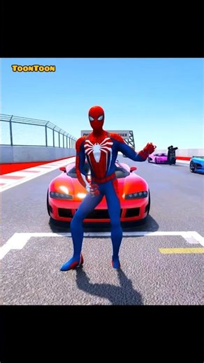 Dancing with superheroes | gta 5 | #spiderman #gta
