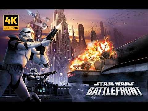 Star Wars Battlefront (2004) The Clone Wars campaign (4K HD)