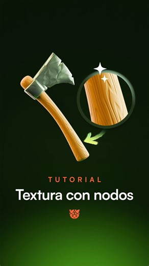 tresdglasses on Instagram: "🪓 Cómo crear texturas con nodos, en Blender 💞​ ​Mis redes linktr.ee/tresdglasses #blenderespañol #blender3d #3dcharacter #3dtexture #woodtexture #maderablender"