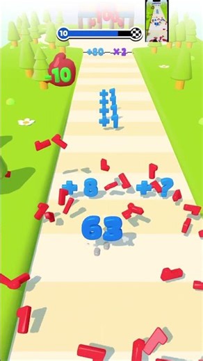 Number Run part 7 #shorts