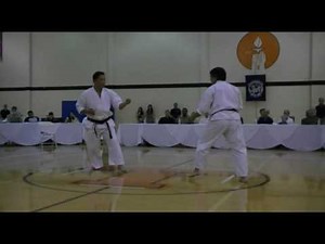 Ohshima Shotokan Karate Jiyu Ippon Kumite Demonstration 2009 Nisei Week Tournament