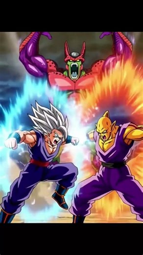 Cell Vs Gohan & Piccolo | Dragon Ball Edit #animeedit #dragonball #gohan #piccolo #ytshorts #viral