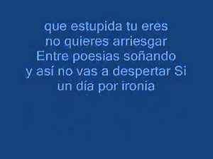 La India- Estupida Letra