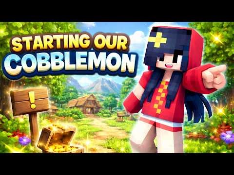 COBBLEMON SERIES START! day 9🔥 Pokémon in Minecraft | Miss Novia LIVE #minecraft #smp