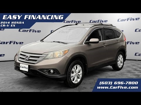CarFive - Brown 2014 Honda CR-V EX SUV - AWD - Gasoline - 5 Passengers.