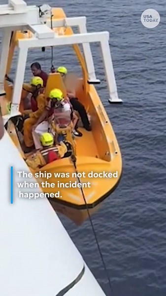 Father rescues daughter after she falls overboard from Disney cruise