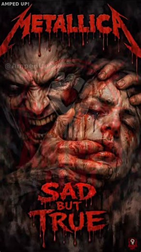 AMPED UP on Instagram: "METALLICA - Sad But True - #metallica #AmpedUpMx #Hardrock #heavymetal #sadbuttrue Contenido original de AMPED UP! / facebook.com/AmpedUpMx - Repost permitido solo con crédito. Original content by AMPED UP! / facebook.com/AmpedUpMx — Reposting allowed only with credit. “Sad But True” de Metallica es un golpe pesado y oscuro sobre manipulación y control: esa figura/tentación que se mete en tu mente, te domina y te hace creer que la necesitas. Es amenazante, brutal y direct