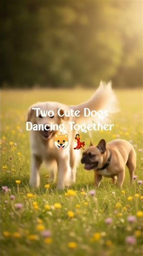 "Two Cute Dogs Dancing Together 🐶💃 | Funny & Adorable Dog Dance Video 2025"