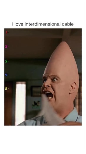 Movies | Memes | Streamers on Instagram: "I love interdimensional cable Coneheads (1993) A comedy about an alien family from the planet Remulak who crash-land on Earth and try to blend in with suburban American life. With their elongated cone-shaped heads, odd speech patterns, and extremely literal understanding of human customs, they unintentionally cause chaos everywhere they go. As they build a life, raise a daughter, and avoid detection by immigration agents, the humor comes from them treati