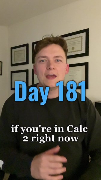 Here’s how to setup an integral in polar coordinates. It’s helpful for this section to have a cheat sheet with examples of common polar graphs so you can draw out what these look like. For this integral, the function for the radius changes partway through, so we need to split this into two integrals and find the angle where they intersect. Check the blog posts on our website for a huge bank of calc 2 practice questions with solutions. Dm me for online tutoring 🎓 #math #calculus #tutorial #study