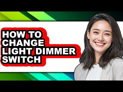 How to Change Light Dimmer Switch - Step by Step