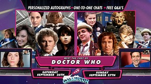 Meet the cast from Doctor Who with GalaxyCon Live at 12PM ET on Saturday September 26th and Sunday, September 27th! https://galaxycon.com/blogs/news/september-26-27-doctor-who Video Chat One-to-One, Get Personalized Autographs, and see a FREE Live Stream Q&A with the cast. Saturday, September 26th ⭐️ Colin Baker “The Sixth Doctor” ⭐️ Nicola Bryant “Peri Brown” ⭐️ Catrin Stewart “Jenny Flint” ⭐️ Dan Starkey “Strax” ⭐️ Wendy Padbury "Zoe Heriot" Sunday, September 27th ⭐️ Sylvester McCoy “The Seven