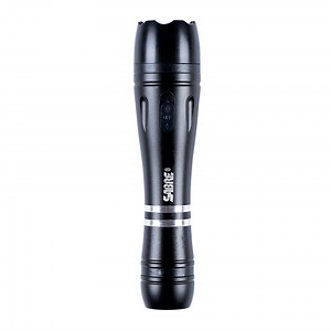 2.517 uC STUN GUN W/FLASHLIGHT & HOLSTER - Sabre Red