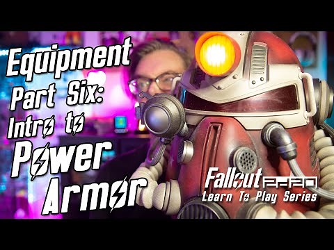 Fallout 2d20: Intro to Power Armor. Learn to Play Series TTRPG by Modiphius