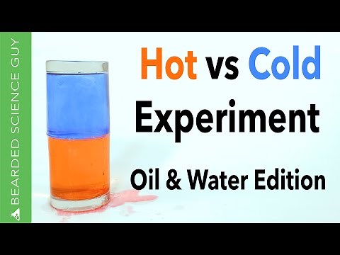 Hot vs Cold Experiment with a Twist (Chemistry)