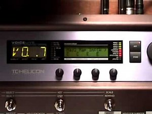 TC-Helicon VoiceLive Video 13 : Creating Custom Scales for Harmony