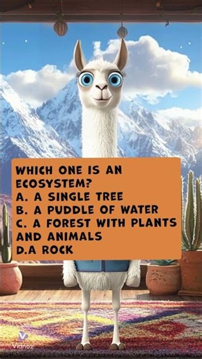 What is an Ecosystem? - Pop Quiz #sciencequiz