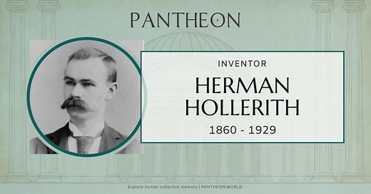 Herman Hollerith Biography | Pantheon