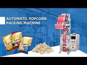 Automatic Popcorn Packing Machine Popcorn Pillow Packaging