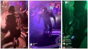 Watch: Saints step up locker room celebrations with fog, lights and ‘Choppa Style’