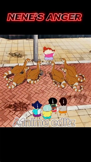 Nene's anger issue | Nene edit | Shinchan edit