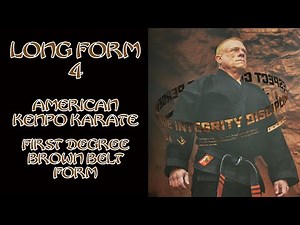 Long Form 4 American Kenpo Karate