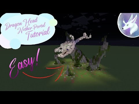 Dragon Head Nether Portal Tutorial!