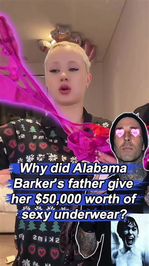 Alabama Barker Receives $50,000 Worth of Underwear
