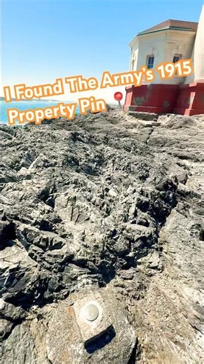 I Found A 115 Year Old Army Corps Property Pin 📍 #army #property #construction