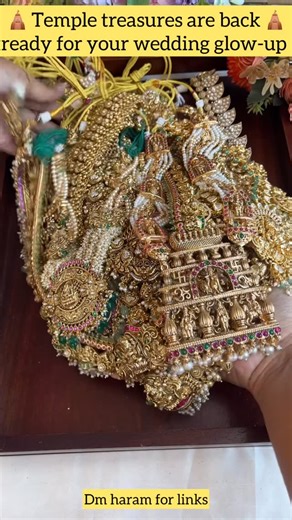 Sparkle and Glow on Instagram: "Our most-loved temple long necklaces are finally back in stock! 💫✨ Add a royal touch to your bridal look with these timeless temple treasures. Enjoy 15% OFF during our wedding season sale — limited pieces only! 👑💖 Shop before they’re gone again! #TempleJewellery #WeddingSeasonSale #BridalJewels #JadauJewellery #TempleNecklace #SouthIndianBride #15PercentOff #BridalNecklace #TraditionalJewellery #WeddingGlowUp #EthnicElegance #RestockedFavourites #JewelleryGoals