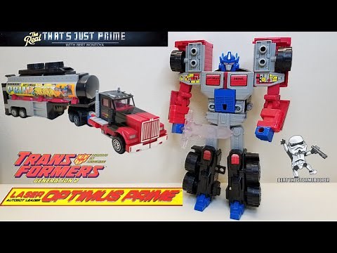Transformers Generation 2 Laser Optimus Prime Review! "That's Just Prime!" Ep. 210!