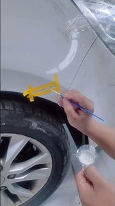 Simple Scratch Repair Tutorial. #automobile