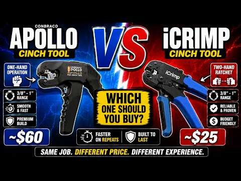Apollo vs iCrimp — Which PEX Cinch Tool Should You Buy?