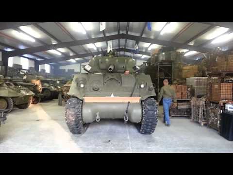 Starting and Driving the M4A3 Sherman