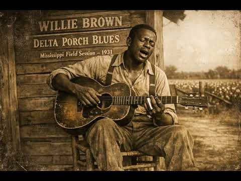 WILLIE BROWN Delta Porch Blues – Raw Mississippi
