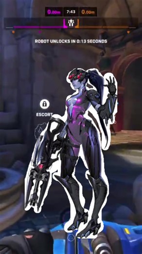I love her lore 💕 the most commented hero will get the next video #overwatch2 #widowmaker #whonext #backstory #lore