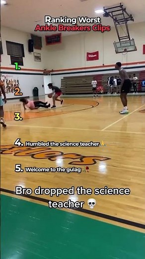 Ranking Worst Ankle Breaker Clips #ranking #funny #memes